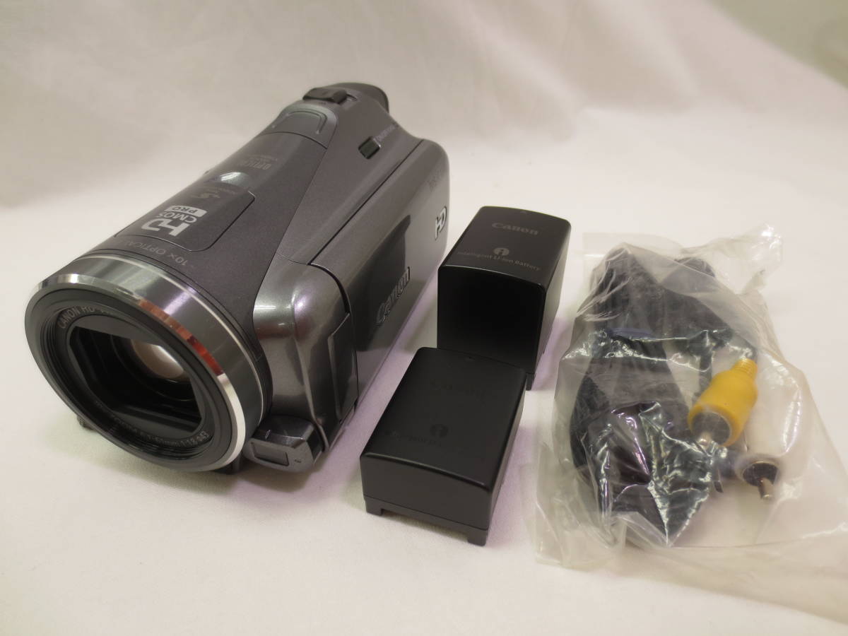 Canon キヤノン デジタルビデオカメラ iVIS HF M41 シルバー 【動作