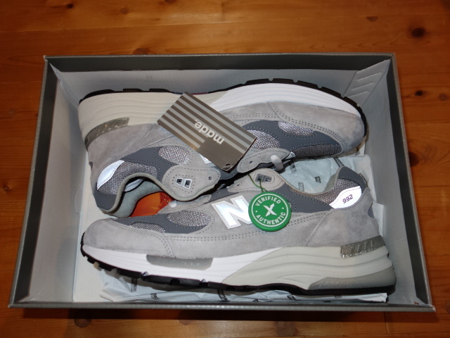 【格安，得価】 ニューバランス M992 GR 28 US10 M992 StockX 正規品 復刻(28.0cm)｜売買されたオークション情報、yahooの商品情報をアーカイブ公開 - オークファン 28.0cm