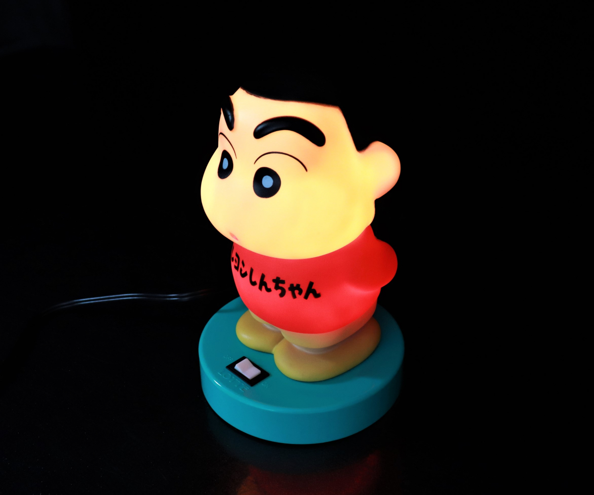 非売品 ロッテ懸賞品 ロッテ クレヨンしんちゃん おしゃべりライト 声あり 約22cm ビンテージ 証明 電気スタンド 家具 Fx000fek68 クレヨンしんちゃん 売買されたオークション情報 Yahooの商品情報をアーカイブ公開 オークファン Aucfan Com