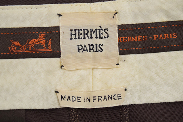 ◇希少！フランス製 ゴルチエ期 エルメス【HERMES PARIS】シルクタッチ 