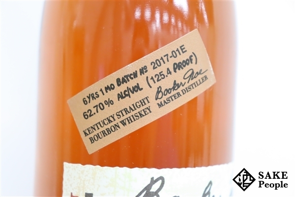 Bookers（ブッカーズ）6年1ヶ月 2017 62% 750ml BOOKER'S ブッカーズ