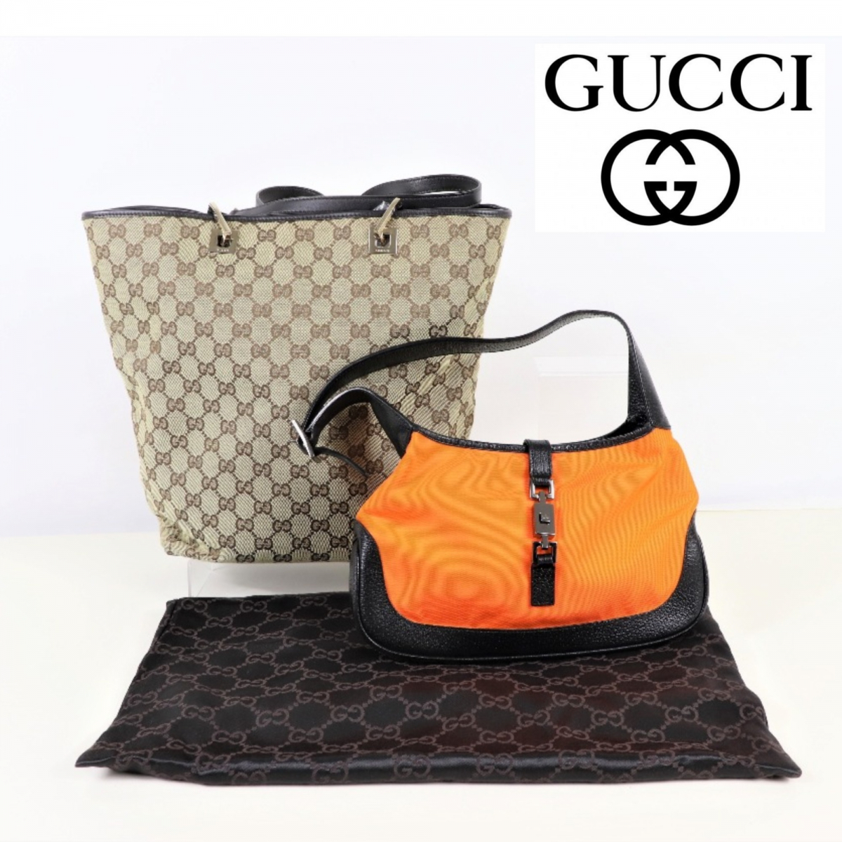 グッチ ジャッキー GGキャンバス GUCCI ショルダーバッグ 1961 