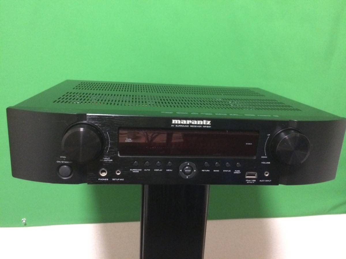 marantz AVアンプNR1601 サラウンドレシーバー ブラック マランツ