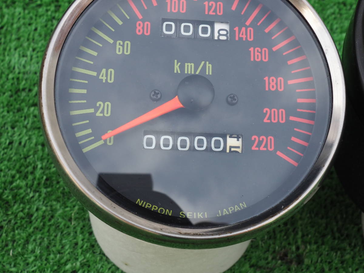 カワサキ マッハ500 H1B タコメーター 当時物希少品