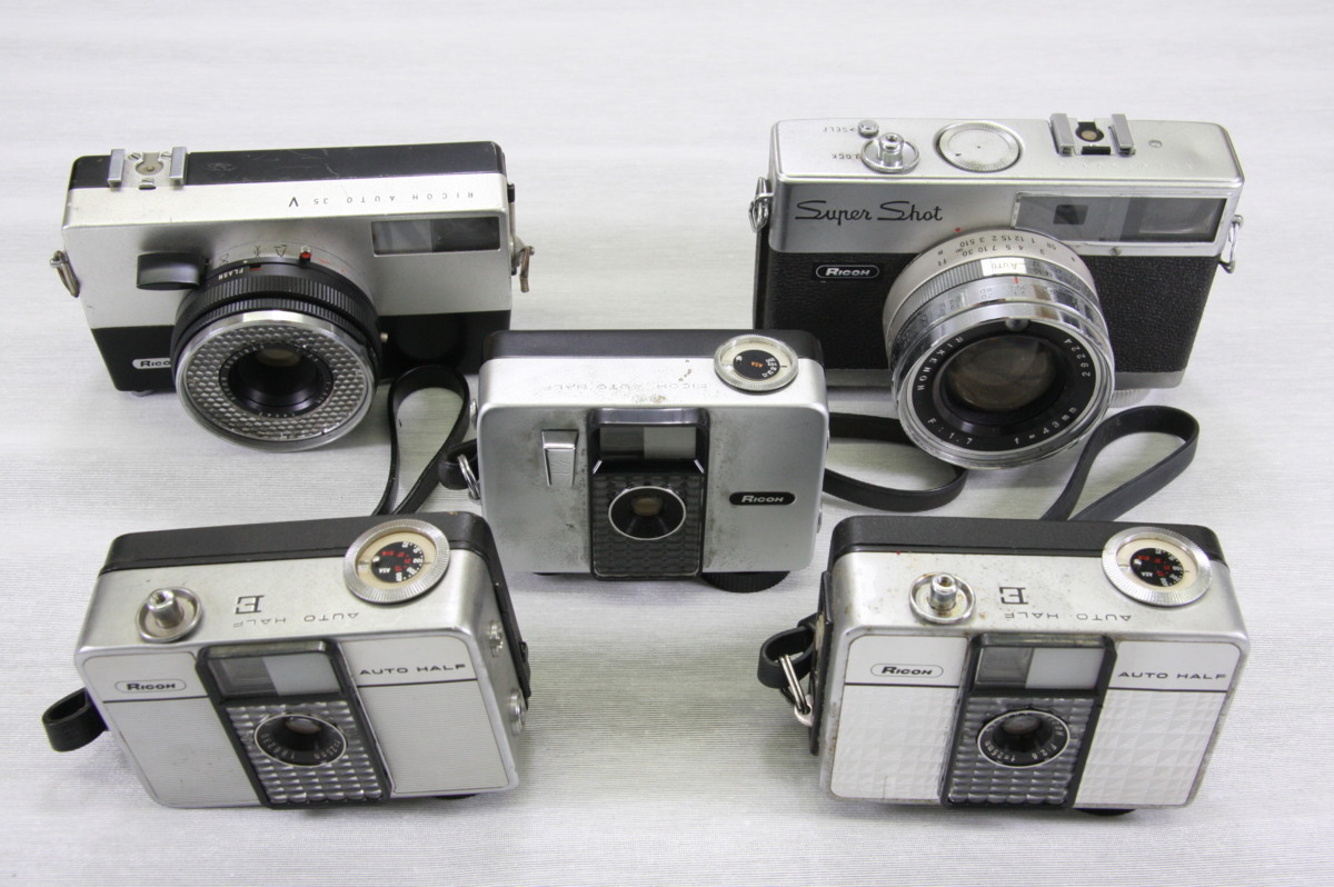 ジャンク品 リコー RICOH コンパクトカメラ ジャンクカメラ 5台セット 