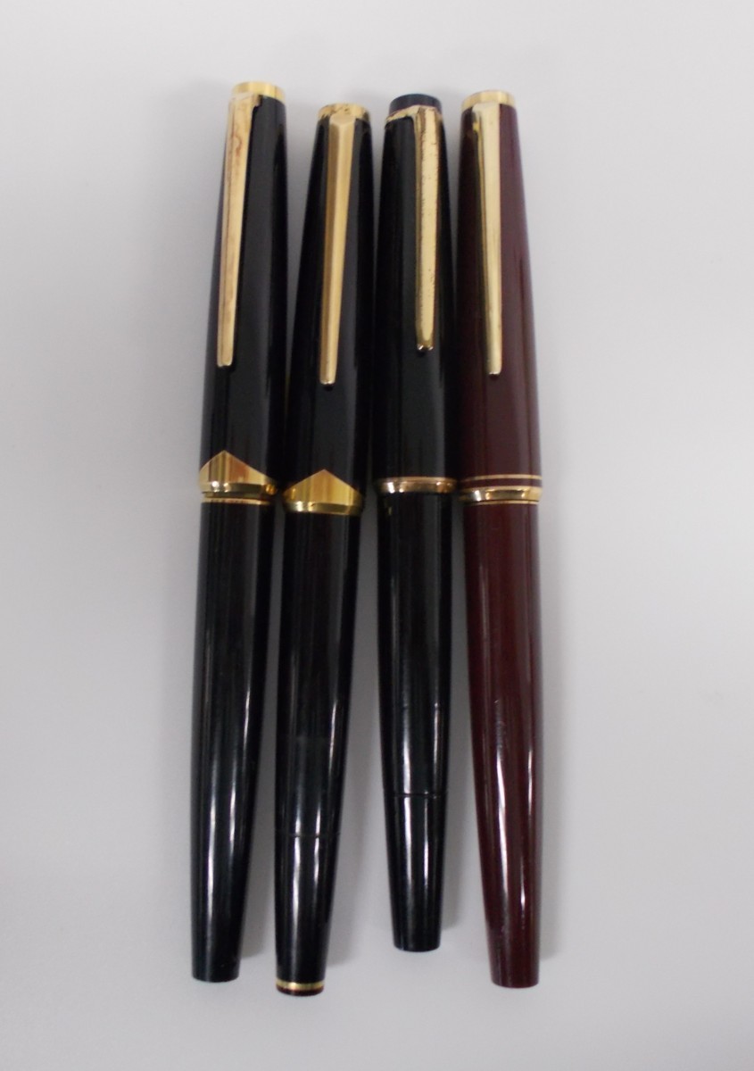 【赤字超特価，セール】 １円 おたからや U1102-07 MONTBLANCモンブラン ペン先585 750 万年筆 4本セット(モンブラン)｜売買されたオークション情報、yahooの商品情報をアーカイブ公開 - オークファン モンブラン