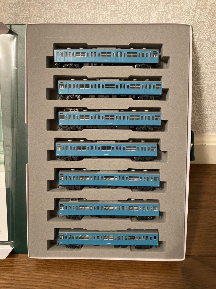 極美品 KATO 10-539 103系 京阪神緩行線色 JR京都・神戸線 和田岬線 117系・153系ブルーライナー・485系・201系・205系などと一緒に 10-539 KATO 103系 ○極美品 7両 KATOの「103系」とマイクロエースの「201系」を並べてみました