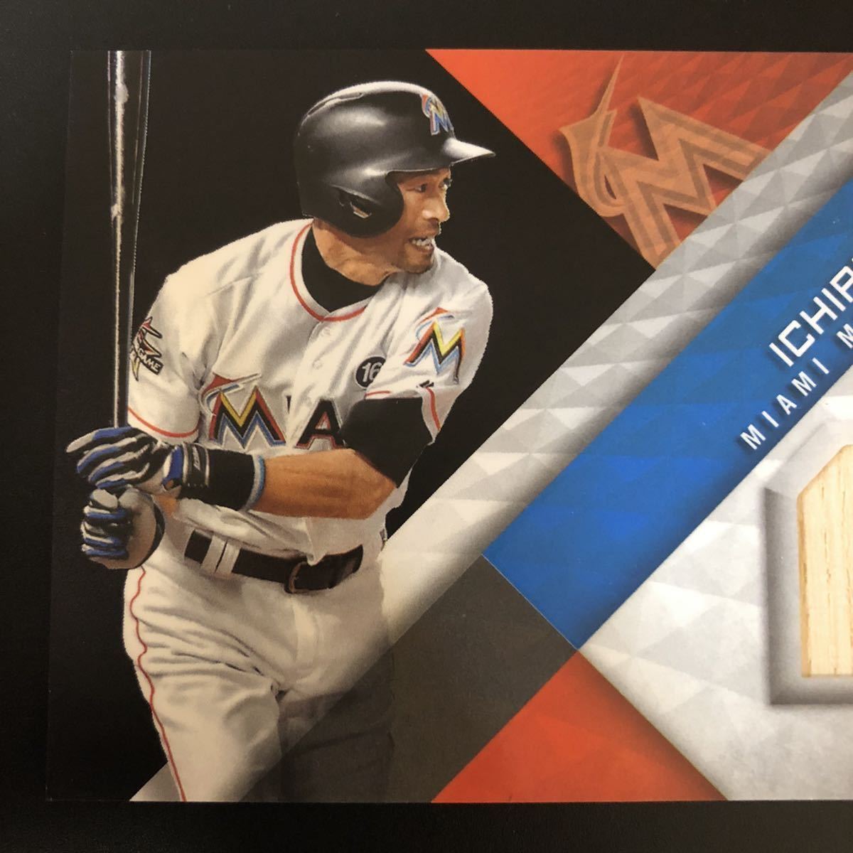 99枚限定 イチロー 2018 Topps Series 1 実使用バットパッチカード
