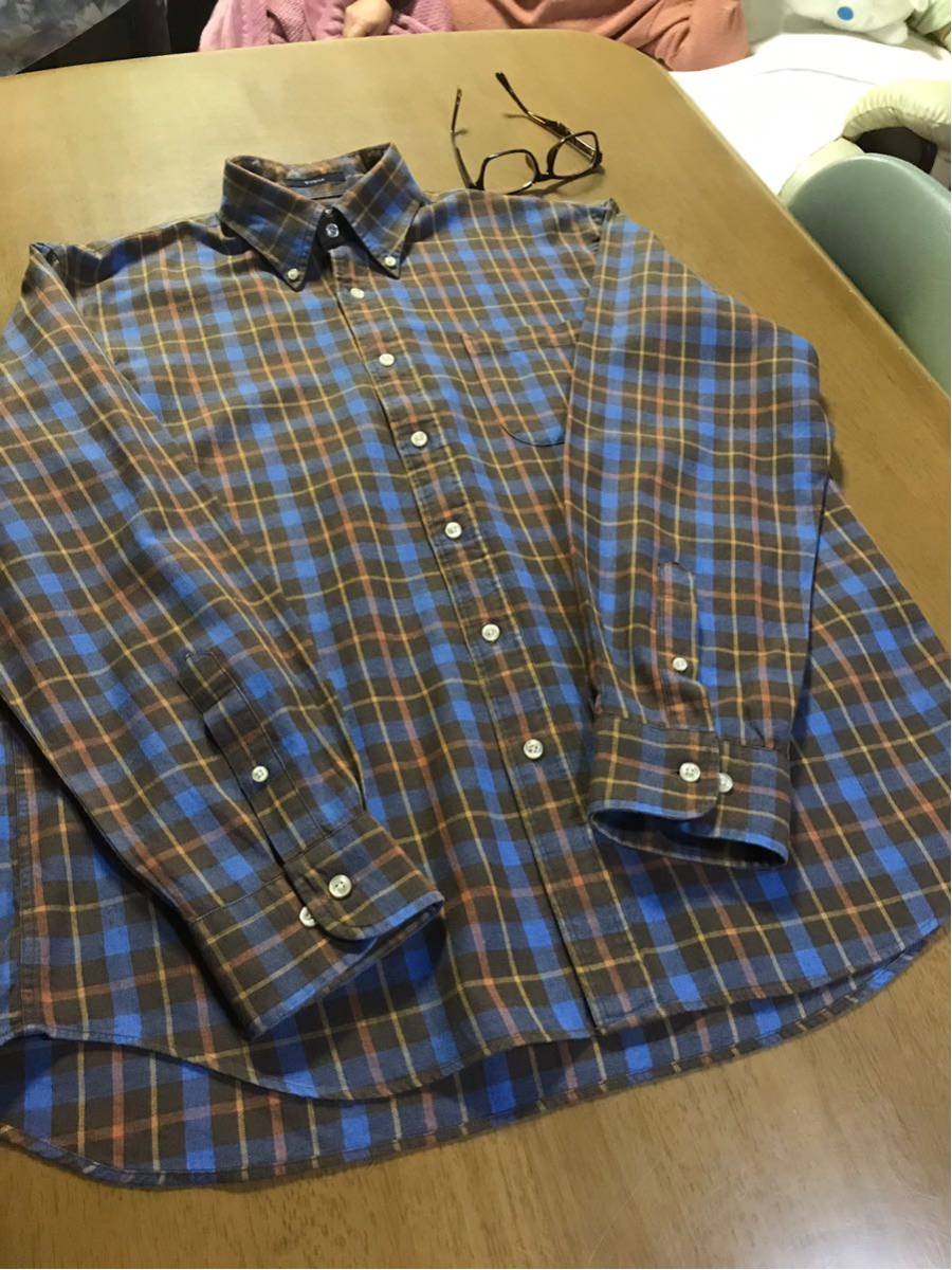 Lands End Viyella素材 日本ランズエンド 香港製 水色茶オレンジ黄格子b D Lサイズ 売買されたオークション情報 Yahooの商品情報をアーカイブ公開 オークファン Aucfan Com