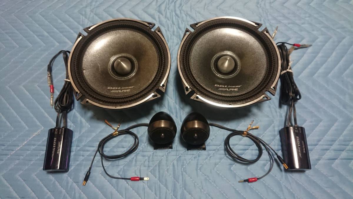 アルパイン DLX-FT17S DDL-RT17C 17センチ スピーカー セット *75