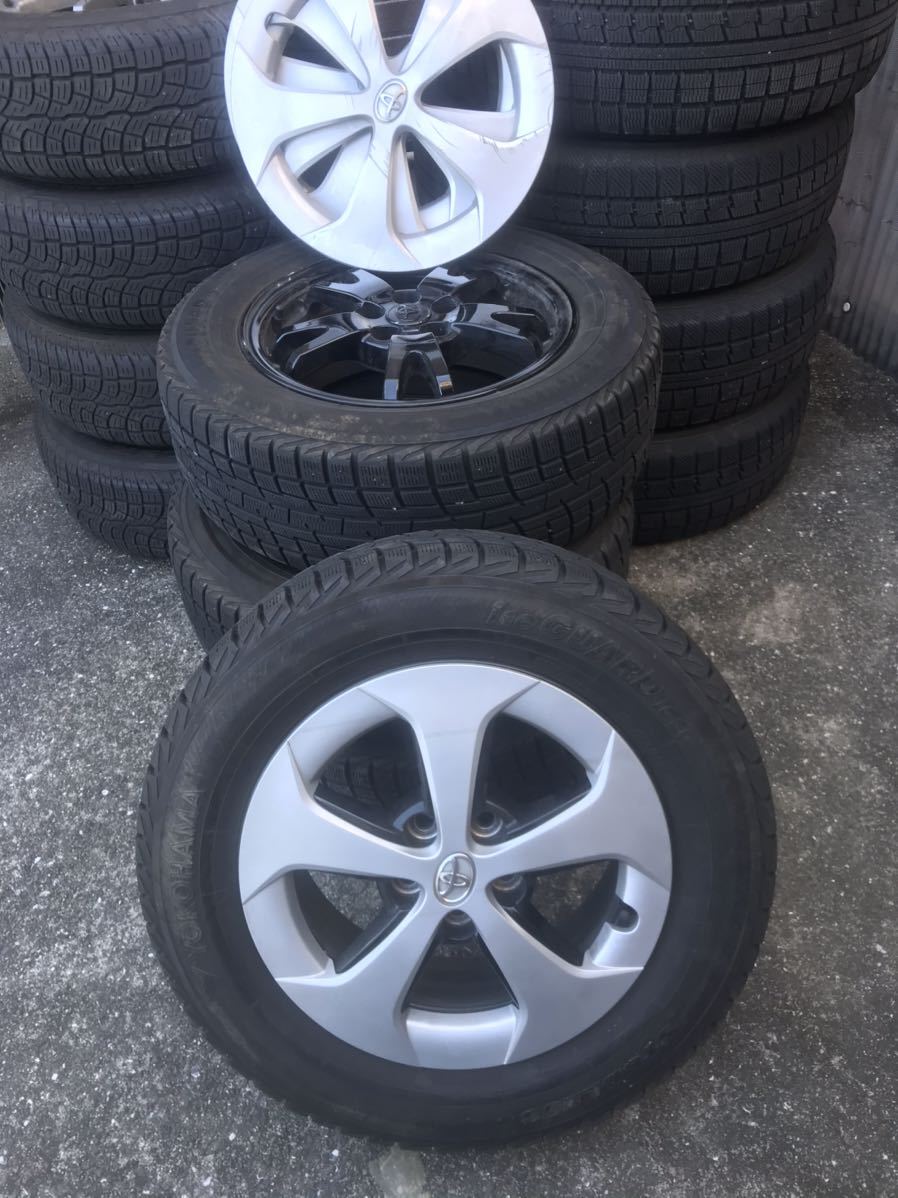 ◆ 格安！ 一部地域送料無料！ プリウス 純正 スタッドレス タイヤ ホイール　195/65R15