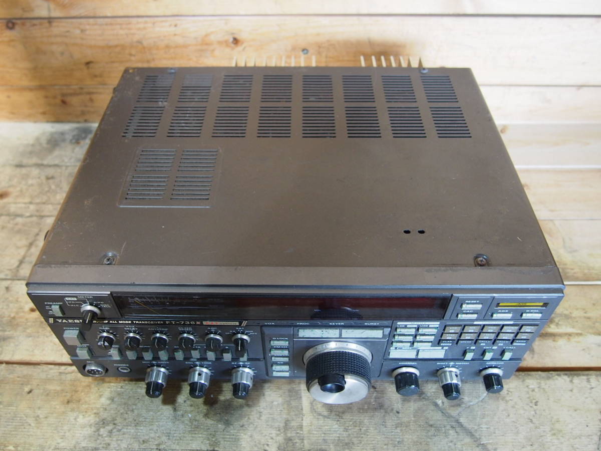 YAESU Transceiver All Mode Ham Radio VHF&frasl;UHF FT-736x - FT-736X Dual VHF⁄UHF | 0 UK 通電確認済み八重洲