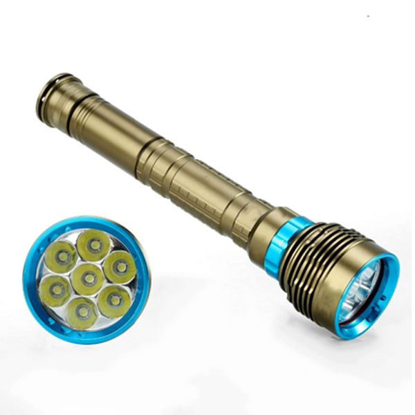 大得価，2026 1点限り 防水 ダイビングライト SKYRAY 18000lm CREE XM-L L2 7灯 強力 LED ダイバー 潜水 水中 18650 Ultrafire 充電池3本 充電器セット(その他)｜売買されたオークション情報、yahooの商品情報をアーカイブ その他