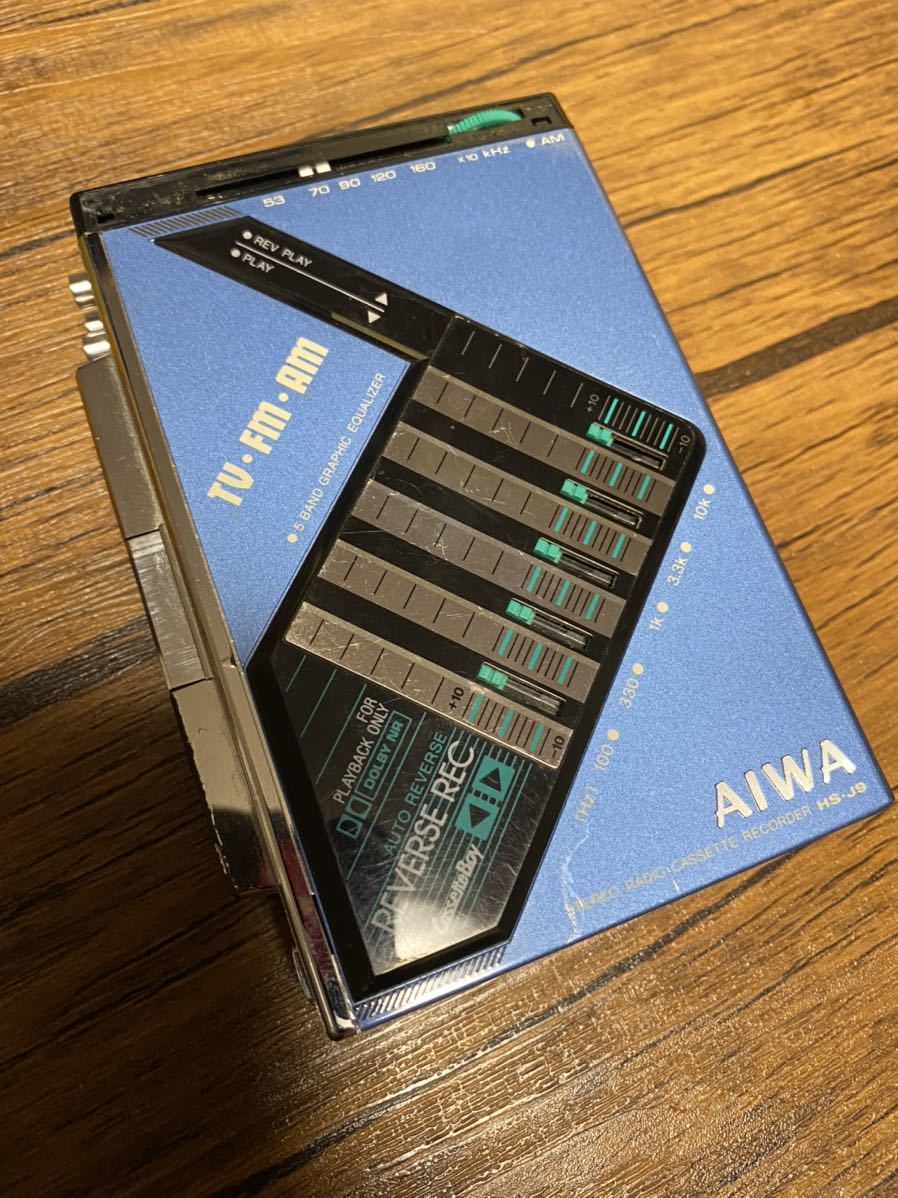 AIWA カセット ウォークマン カセットボーイ HS-J9 ジャンク品AIWA