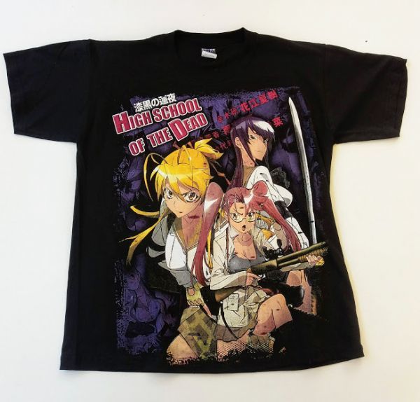 新品】①劇場版学園黙示録TシャツLサイズ 北米輸入品 日本未発売