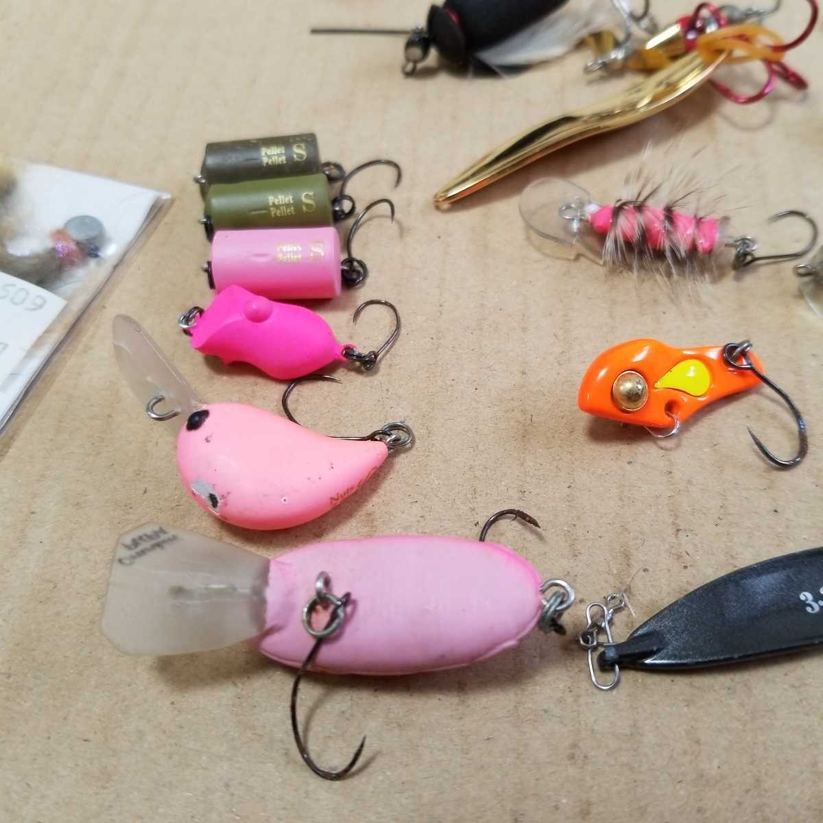 管釣りルアー セット トラウト スプーン クランク バイブレーション スティックルアー セット 売買されたオークション情報 Yahooの商品情報をアーカイブ公開 オークファン Aucfan Com