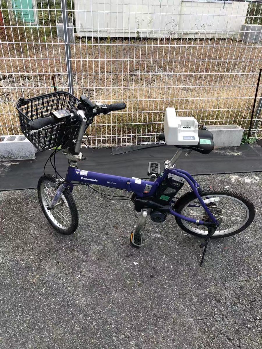 最安値，大人気 b15新基準 パナソニック OFF TIME ENW07 20インチ 鍵無し(電動アシスト自転車)｜売買されたオークション情報、yahooの商品情報をアーカイブ公開 - オークファン 電動アシスト自転車