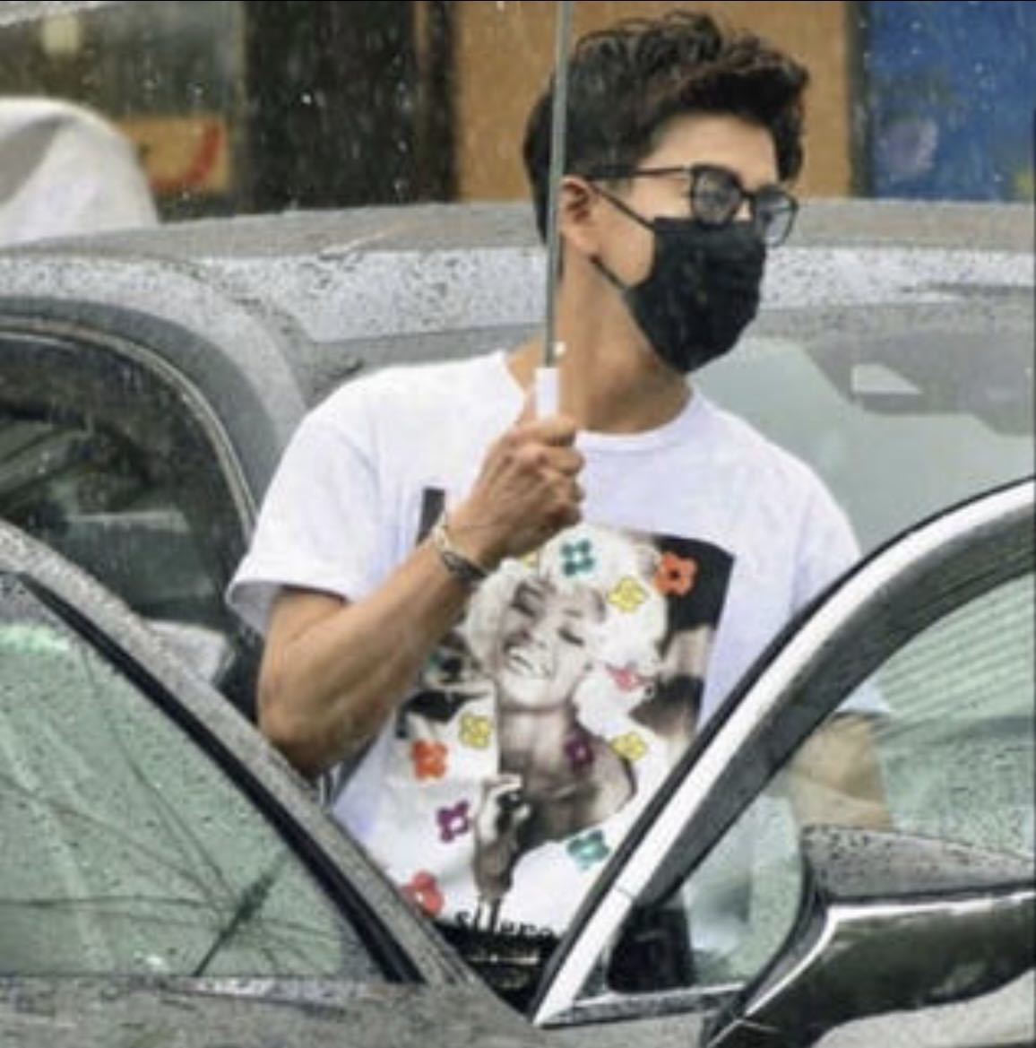 supreme キムタク着☆ ナオミT プリント Tシャツ シュプリーム ☆ M  