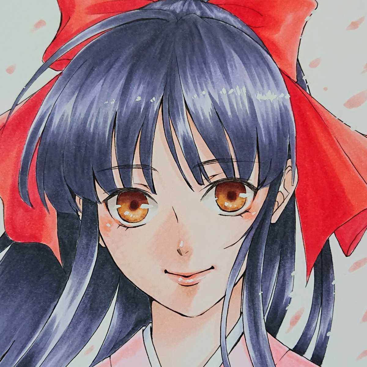 サクラ大戦 真宮寺さくら 手描きイラスト A5 手描きイラスト 売買されたオークション情報 Yahooの商品情報をアーカイブ公開 オークファン Aucfan Com