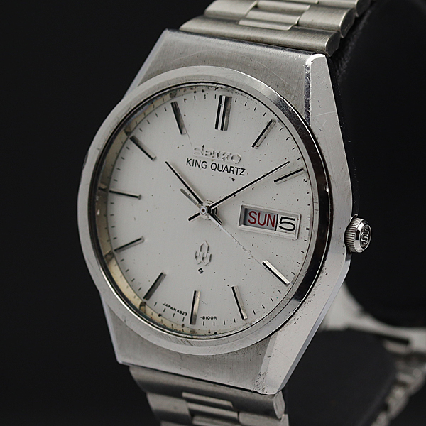 特価新同品 1円☆正規品【SEIKO/セイコー】キングクオーツ 4823-8100