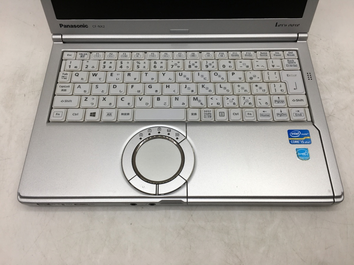 Panasonic】Let'snote CF-NX2 Core i5-3340M メモリ4GB HDD500GB 12.1