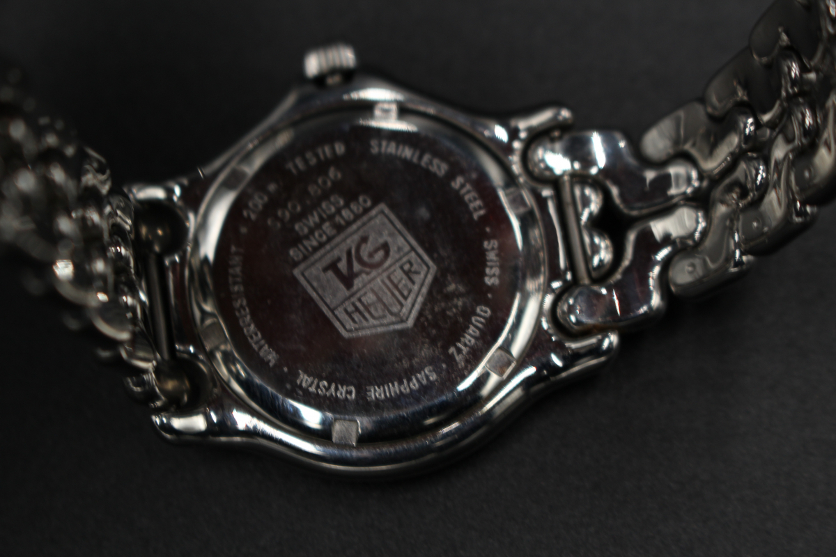 タグホイヤー S90.806 セル デイト Heuer 1円 QZ TAG 稼働 