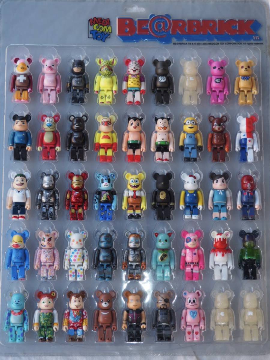 MEDICOM TOY/メディコムトイ ベアブリック BE@RBRICK 100％ 45体