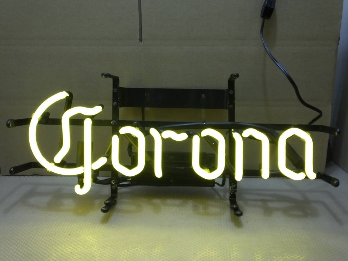 コロナ ビール ネオンサイン ライト 品(看板)｜売買されたオークション