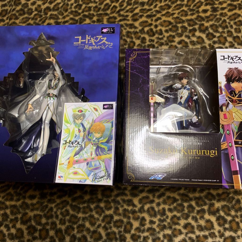 メガトレショップ限定 メガハウスg E M シリーズ コードギアスr2 10周年記念フィギュアセット ルルーシュ スザク コードギアス 売買されたオークション情報 Yahooの商品情報をアーカイブ公開 オークファン Aucfan Com