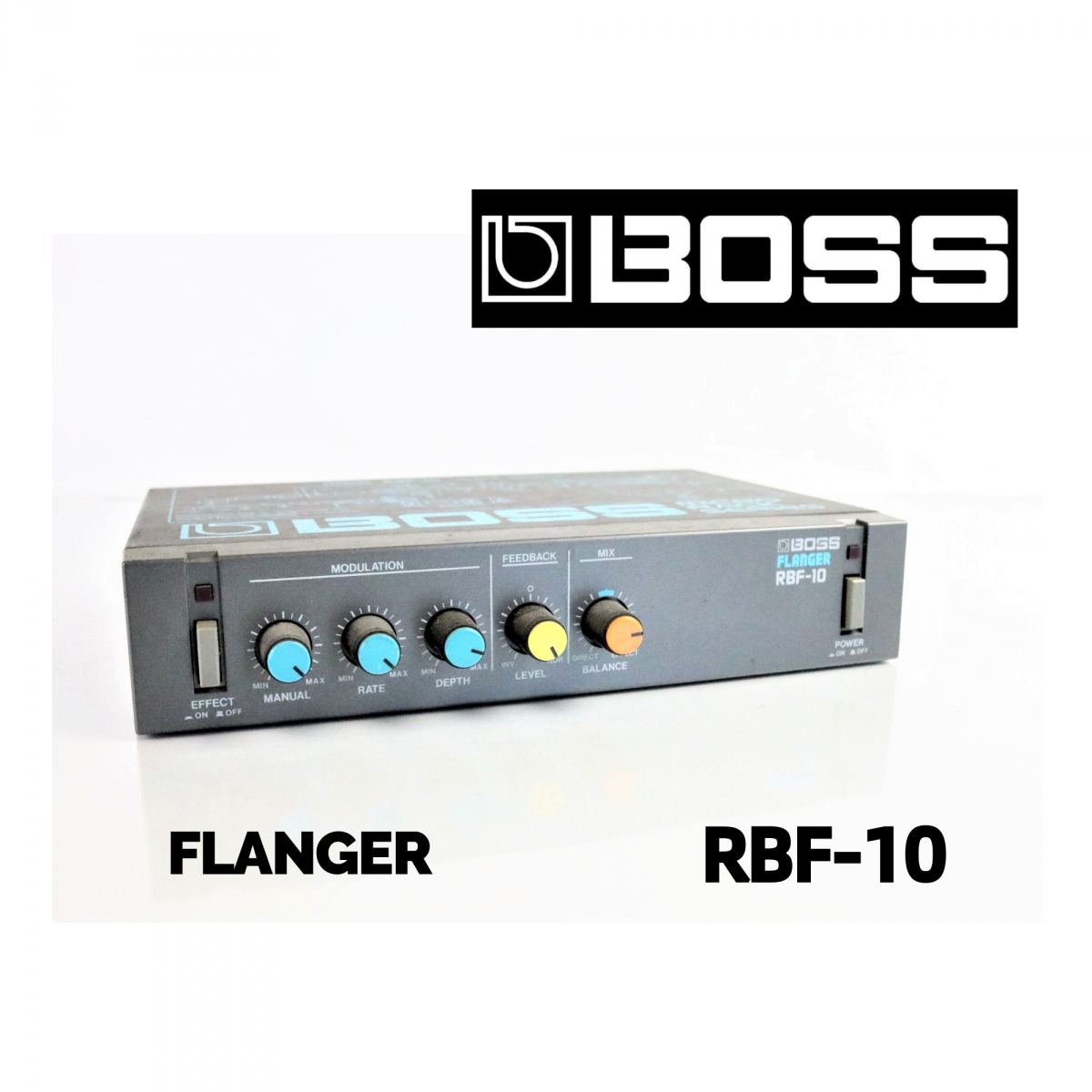 BOSS RBF-10 FLANGER ボス フランジャー 本体 ブラック マイクロラックシリーズ FP008FEK85(フランジャー)｜売買 ...