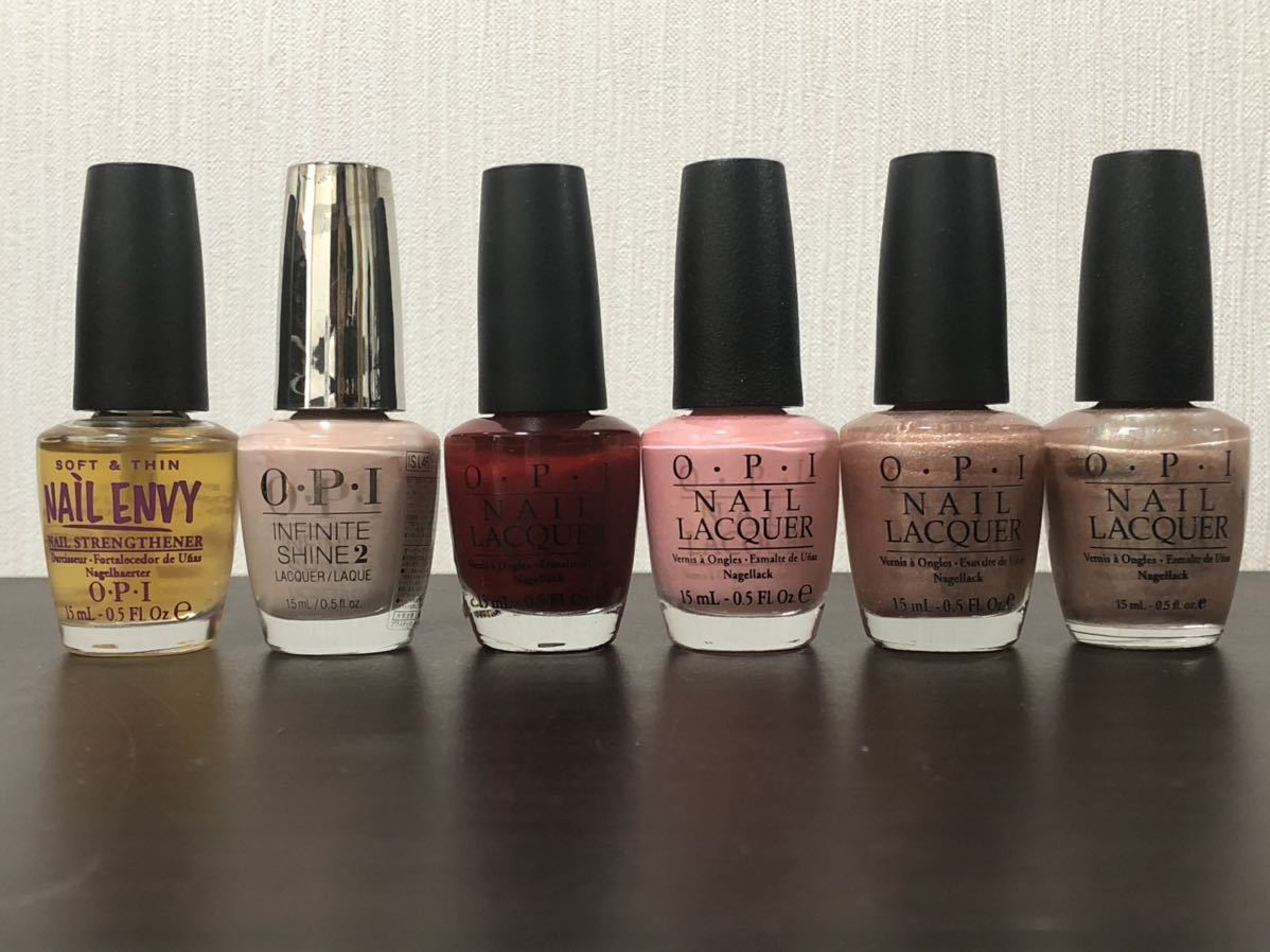 N0k102 Opi ネイルストレングスナー ネイルラッカー 6本セット O P I 売買されたオークション情報 Yahooの商品情報をアーカイブ公開 オークファン Aucfan Com
