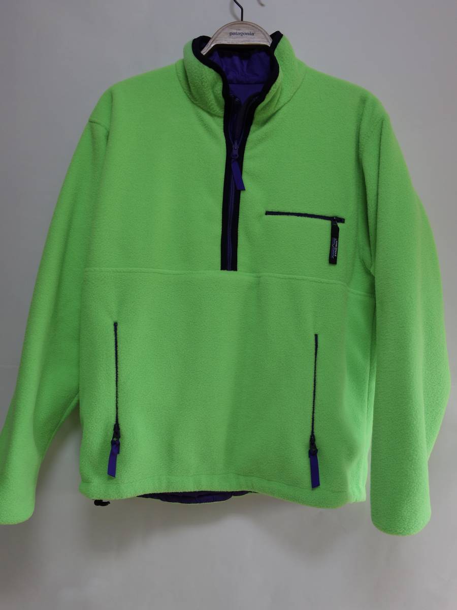 最新作，2026 90 patagonia パタゴニア グリセード プルオーバー ジャケット ライトグリーン size M ネオンカラー リバーシブル(Mサイズ)｜売買されたオークション情報、yahooの商品情報をアーカイブ公開 - オー 男性用