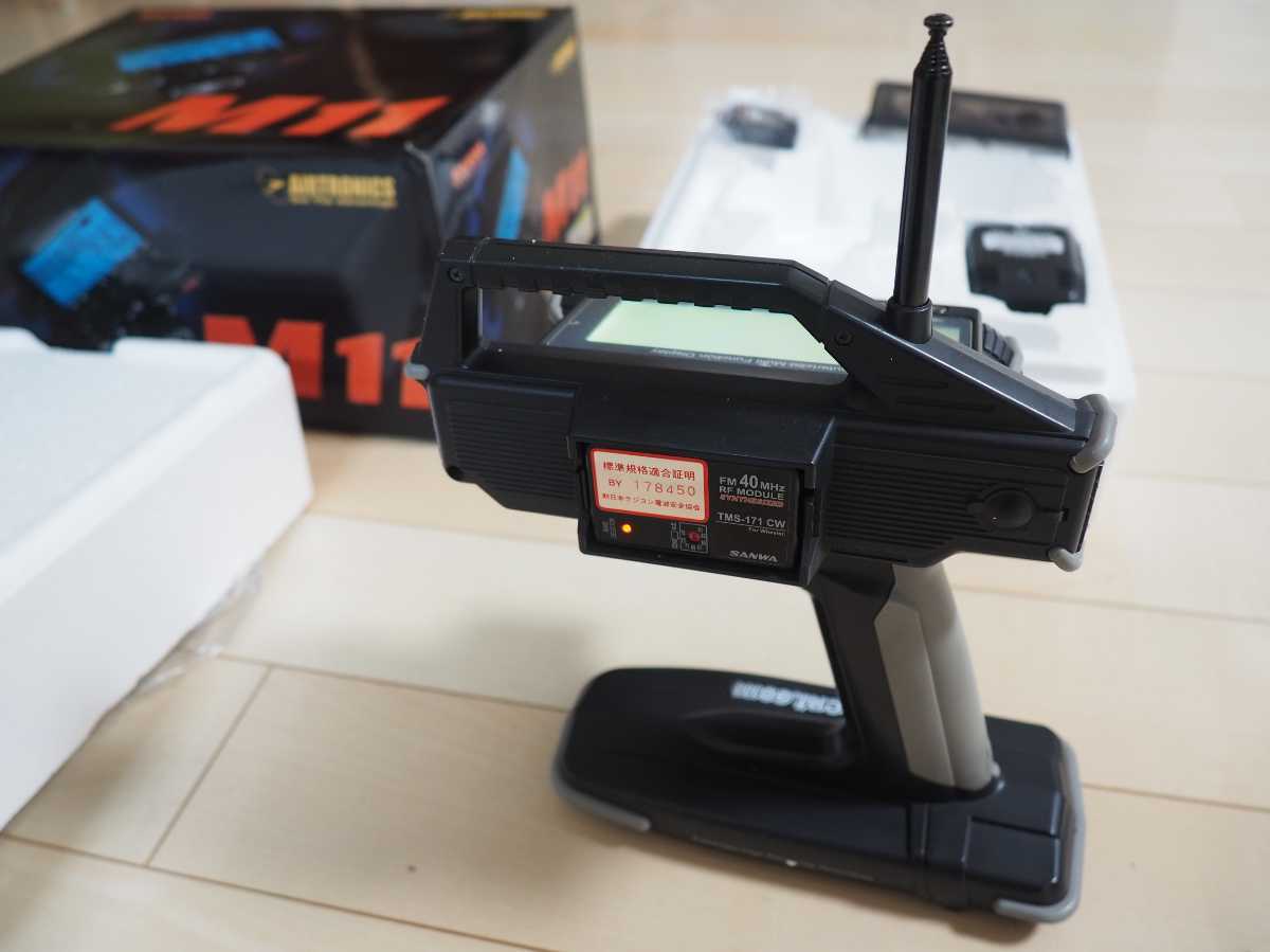 SANWA サンワ 送信機 受信機 プロポセット M11S 40MHz シンセサイザー
