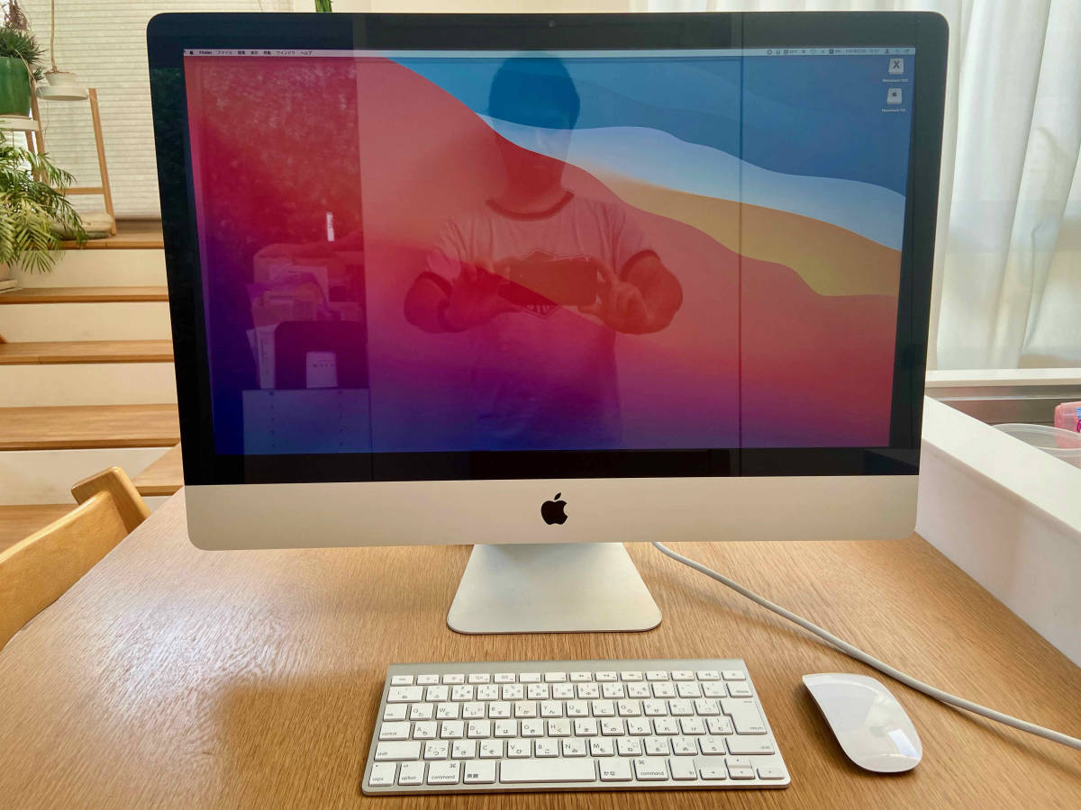 1円スタート iMac 27inch Mid2011 メモリ12GB ハードディスク1TB 完動