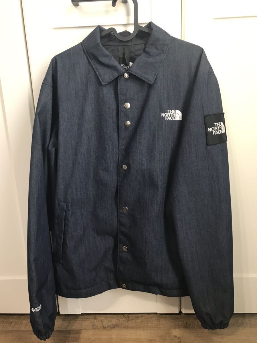 大人気，大得価 THE NORTH FACE ゴアテックス デニムコーチジャケット サイズL(Lサイズ)｜売買されたオークション情報、yahooの商品情報をアーカイブ公開 - オークファン 男性用