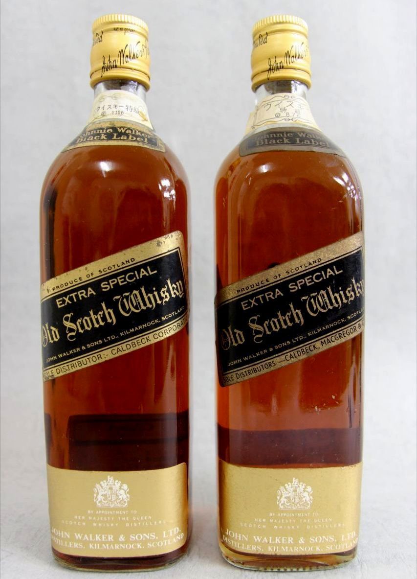 SALE，人気SALE 古酒 未開栓 スコッチ JOHNNIE WALKER エキストラスペシャル 特級 従価 2本まとめて 760ml ウイスキー(スコッチ)｜売買されたオークション情報、yahooの商品情報をアーカイブ公開 - オークファン スコッチ
