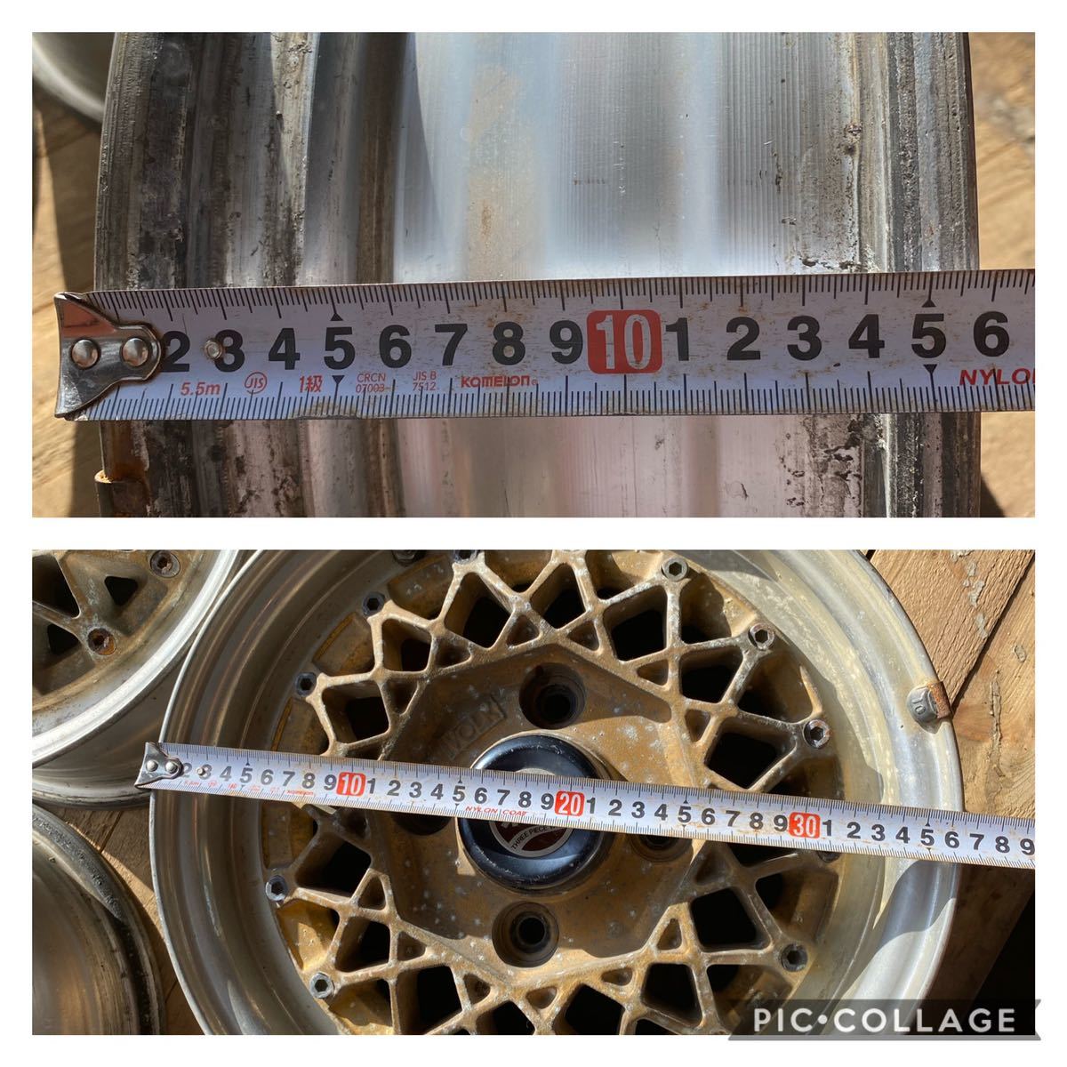 114.3 Yahoo!オークション - VOLK 13インチ 6J PCD 旧車 アルミ rays 