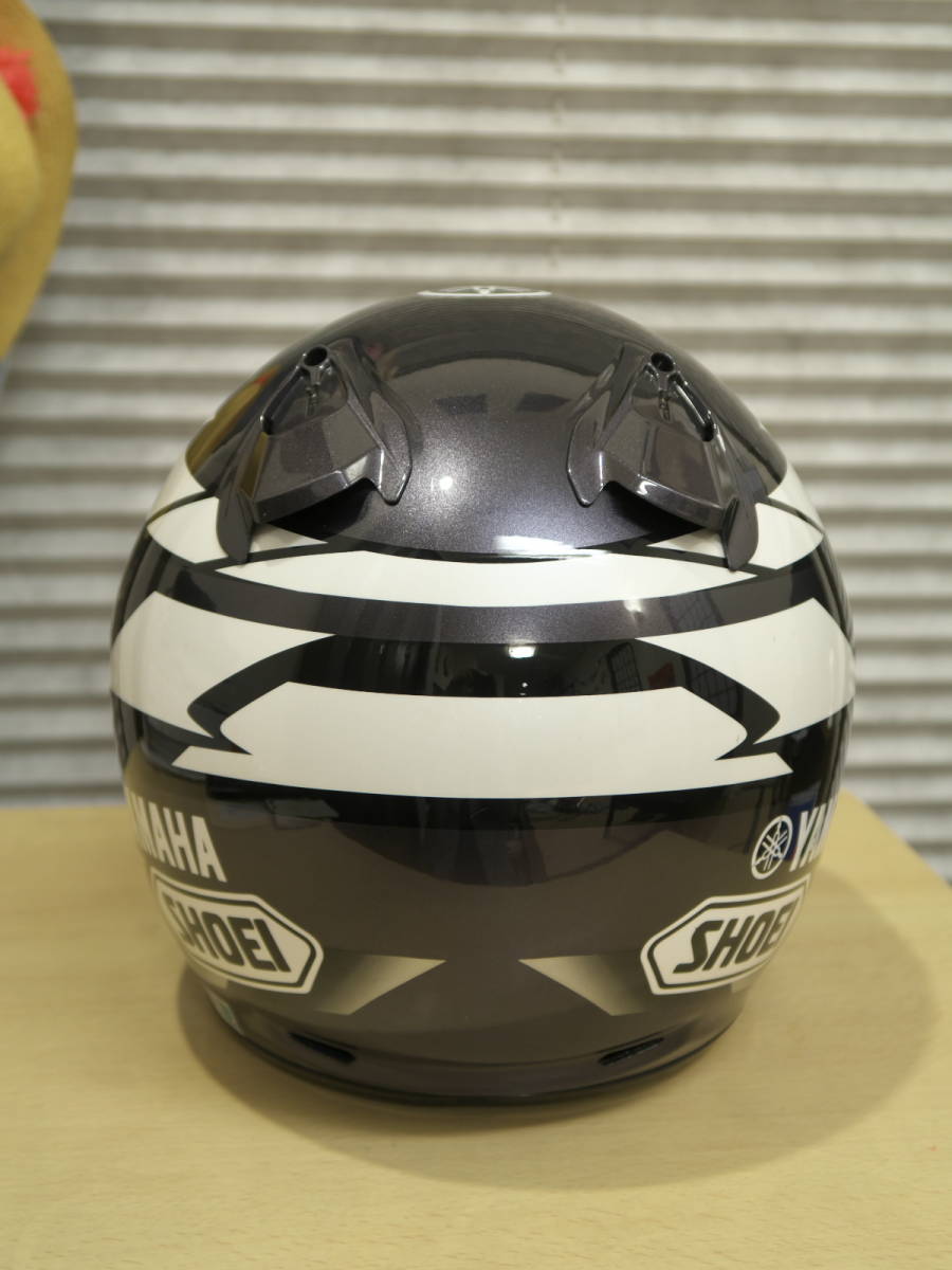 YAMAHA J-FORCEⅡ ストロボカラー 美品超希少SHOEI Lサイズ SHOEI