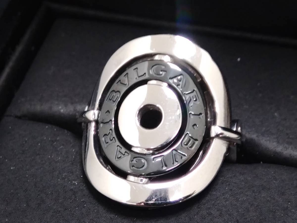 ブルガリ BVLGARI アストラーレ チェルキ K18WG リング 指輪 ホワイト 