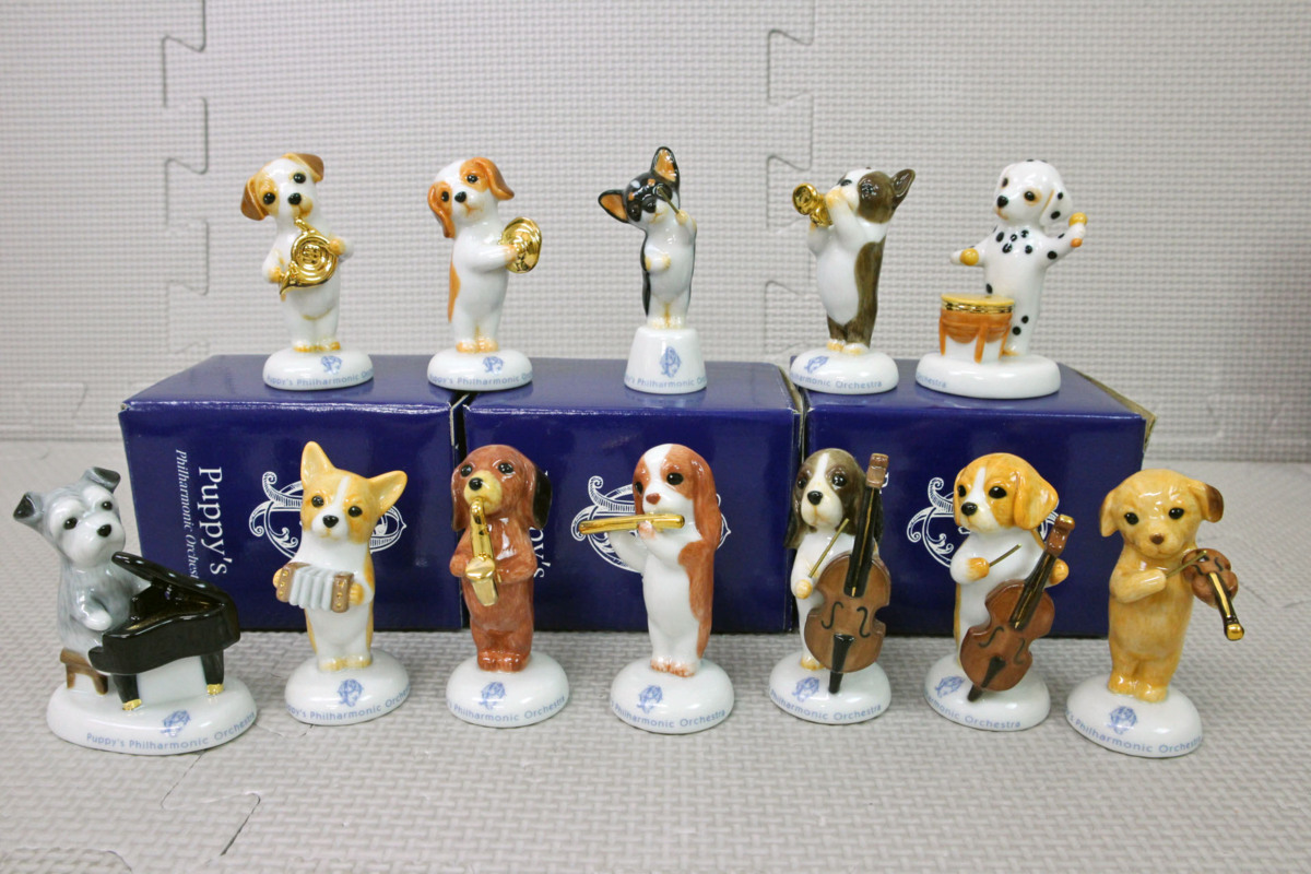 Puppy’s philharmonic Orchestra 12匹セット ☆中古品☆Puppys パピーズ フィルハーモニーオーケストラ 12体セット
