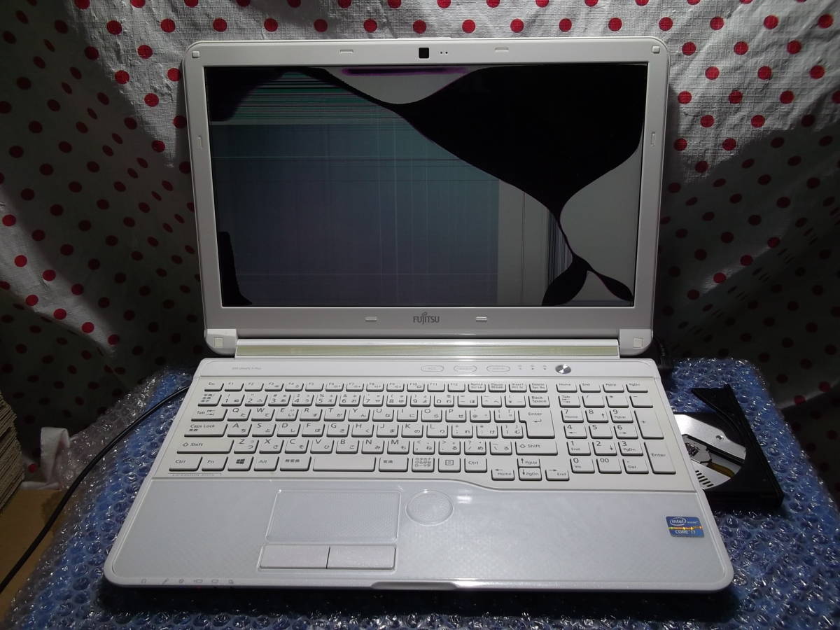☆ジャンク/LIFEBOOK AH53/K/第2世代 Core i7-2670QM/大容量8GB/液晶