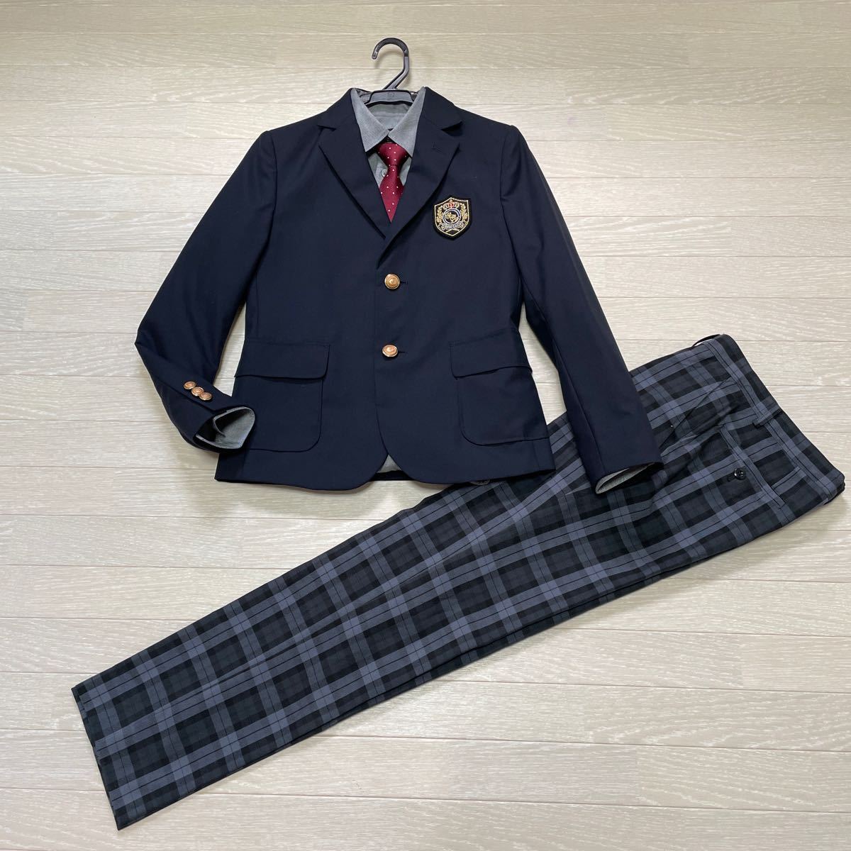 COMME CA ISM スーツセット 美品 卒業式 COMME CA ISM コムサイズム 