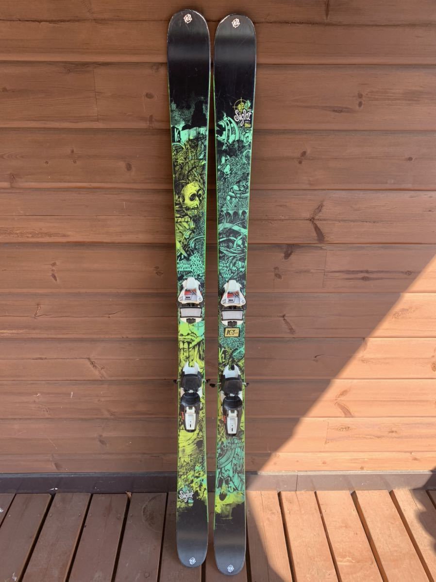 最新作，人気セール K2 sight 169cm フリースタイルスキー マーカーsquire10 ビンディングセット K2 FT(フリーライド)｜売買されたオークション情報、yahooの商品情報をアーカイブ公開 - オークファン フリーライド