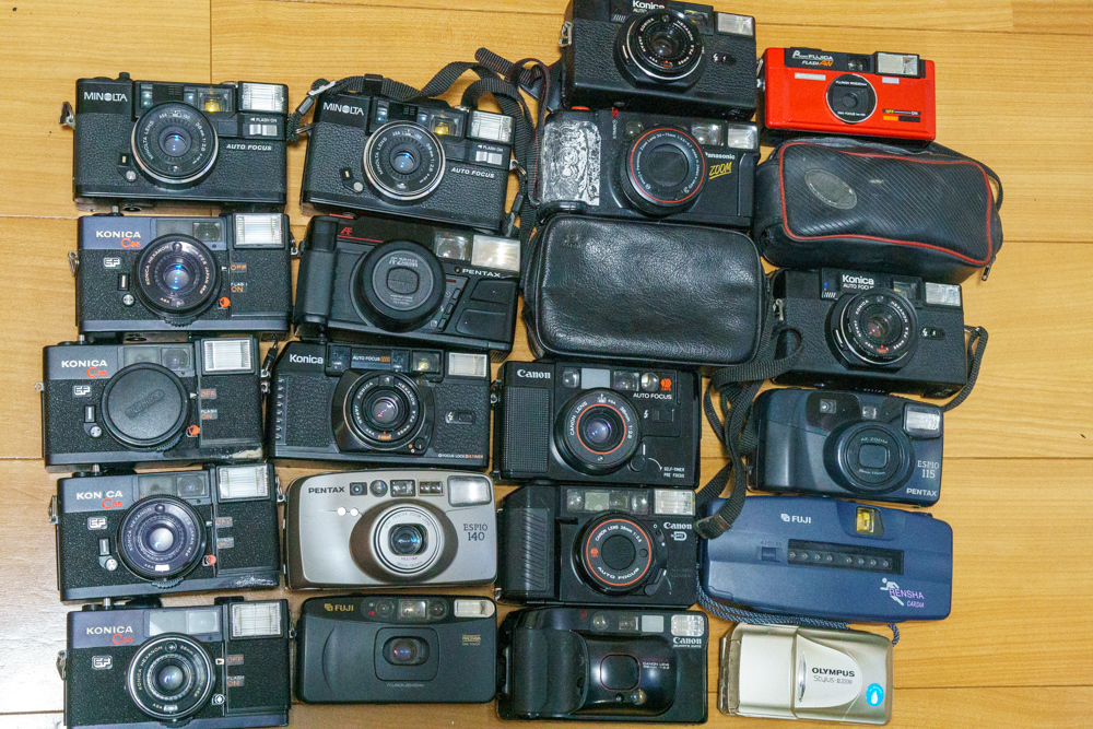 おまとめ5点 Konica - Japan S2 Auto over takes Facts, notes cameras vintage