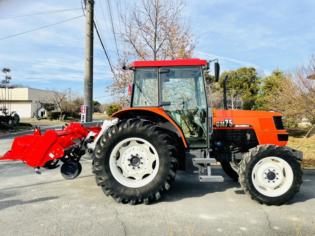 トラクター クボタ GM75 75馬力 時間922H 油圧取り出し二連