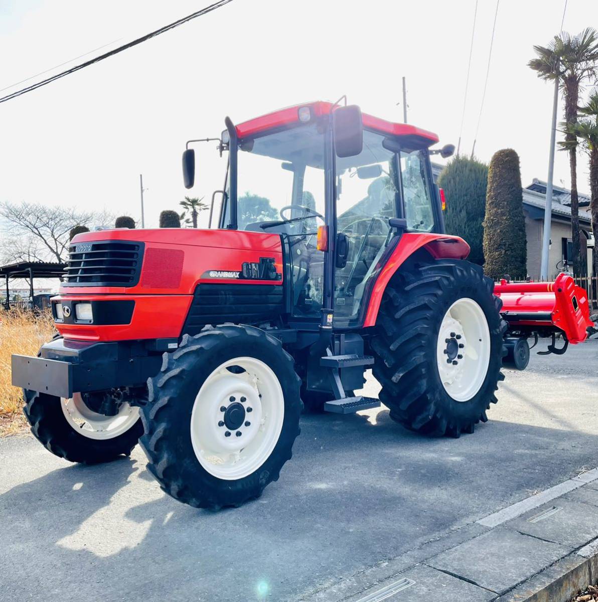 トラクター クボタ GM75 75馬力 時間922H 油圧取り出し二連
