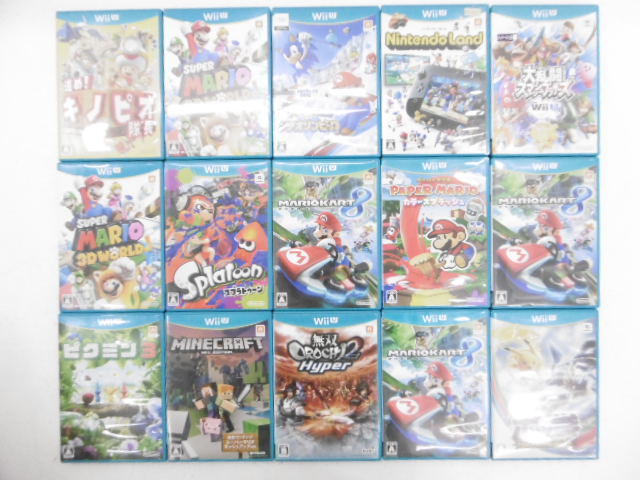 ジャンク ニンテンドーwii U 任天堂 Nintendo ゲームソフト 約本まとめセット スプラトゥーン マインクラフト マリオカート1円スタート Wii U専用ソフト 売買されたオークション情報 Yahooの商品情報をアーカイブ公開 オークファン Aucfan Com
