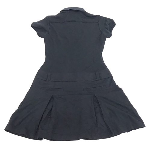 バーバリー ゴルフ サイズ 1 半袖 ワンピース フロントジップ レーヨン