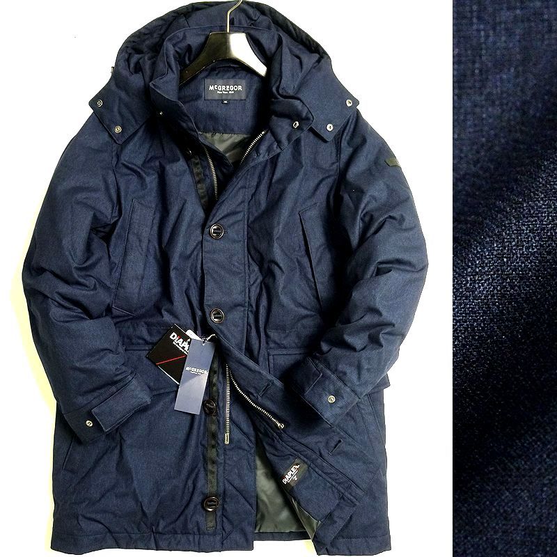 定番，人気セール McGREGOR マックレガー 定価6.4万 耐水&times;透湿 DiAPLEX typeC コットンライク ハイブリッドダウンコート 111128802 49 M 059 bus3071c(Mサイズ)｜売買されたオークション情報、yahooの商品情報をアーカイブ Mサイズ