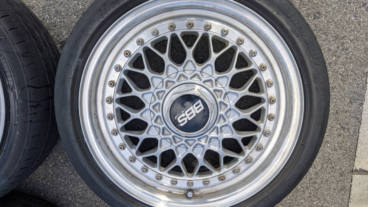 15インチ 4穴 PCD100 BBS RS189 RS - 希少 Yahoo!オークション +38 